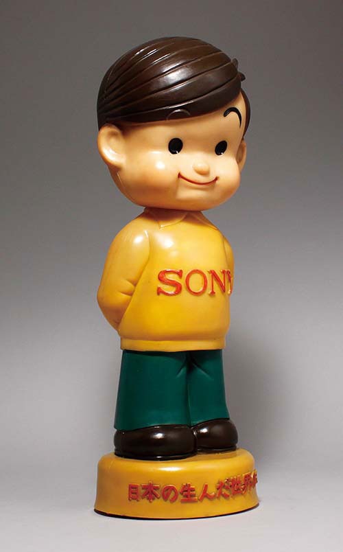 当時物 60年代 SONY ソニー坊や 50cm ソフビ人形 店頭用 当時物 60年代