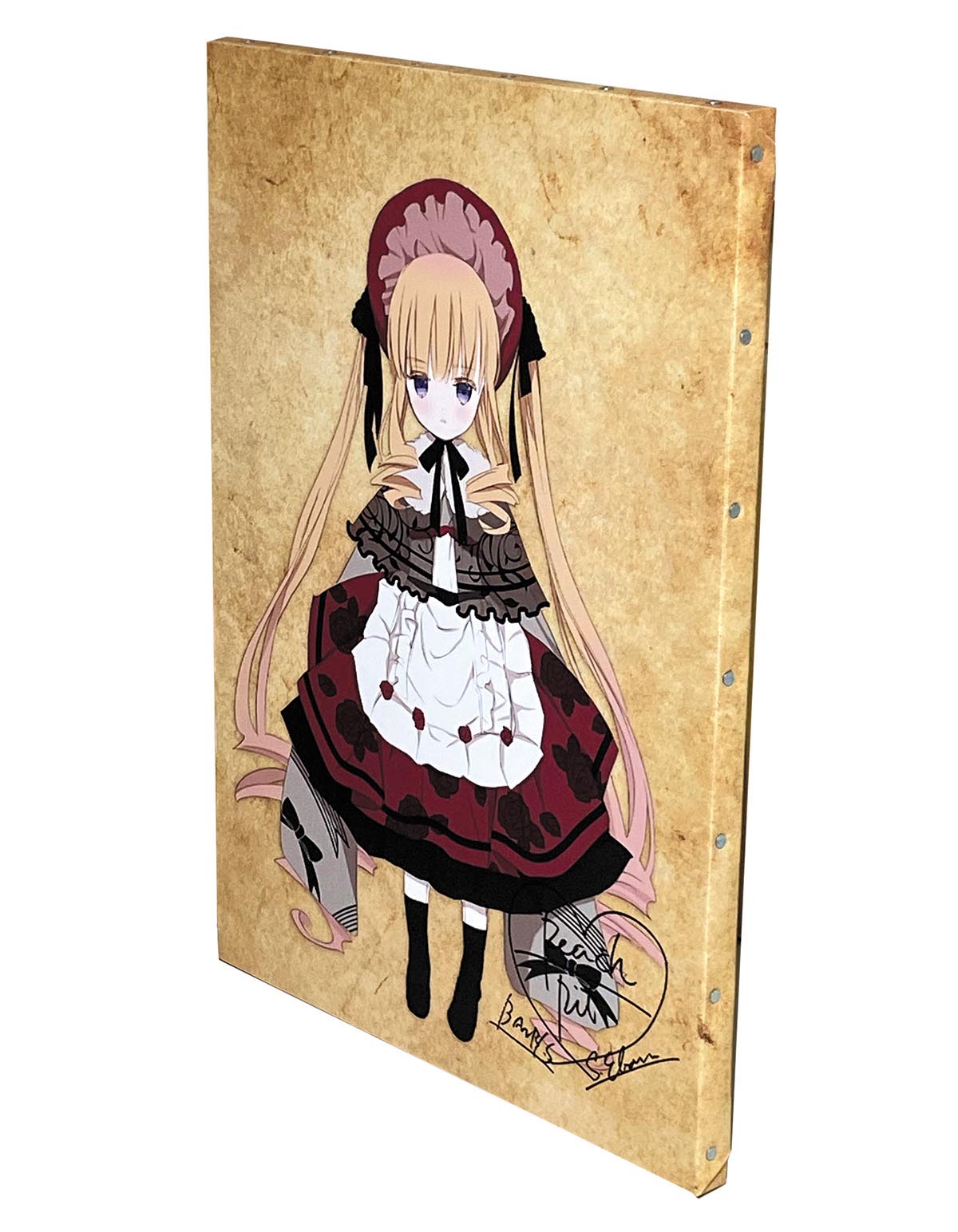 PEACH-PIT 直筆サイン入りカラー複製イラスト「大正浪漫ドールズ真紅」