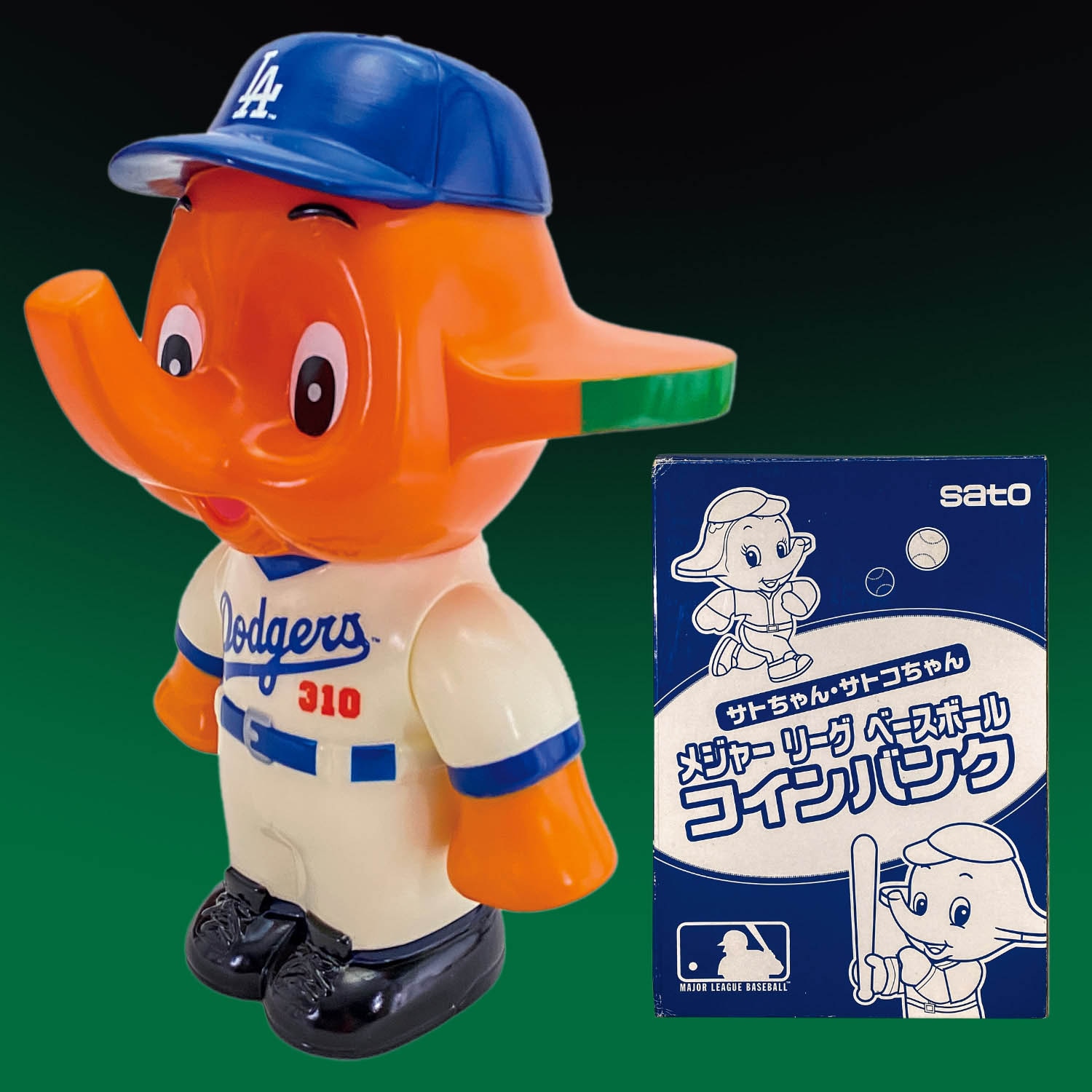 非売品サトちゃん LA ドジャース マリナーズ メッツ サトちゃん 貯金箱
