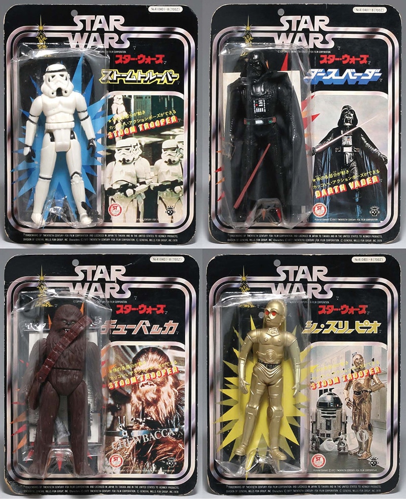 タカラ スターウォーズ人形 全4種セット