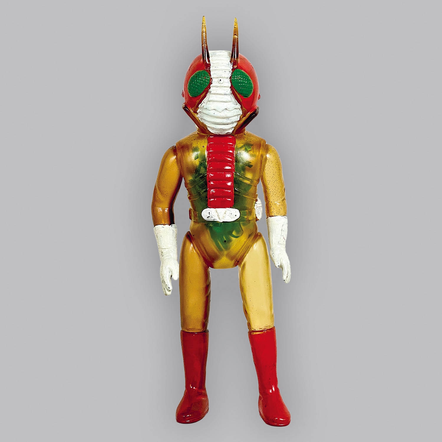 希少！仮面ライダー アマゾン ソフビ パチ 無版権（ポピー 旧バンダイ