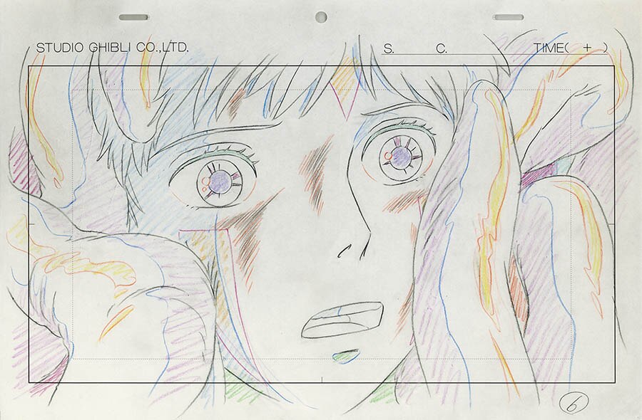 もののけ姫修正原画