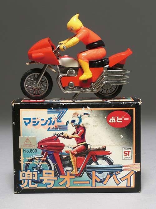 ポピー マジンガーZ ミニミニ兜号オートバイ箱付