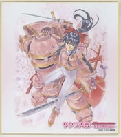 一点物 アニメがお仕事！ 石田敦子先生直筆イラスト色紙サイン入り 一点物