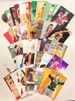 兒玉遥 チェキ 直筆 サイン 3点 akb hkt 兒玉遥チェキ直筆サイン3点