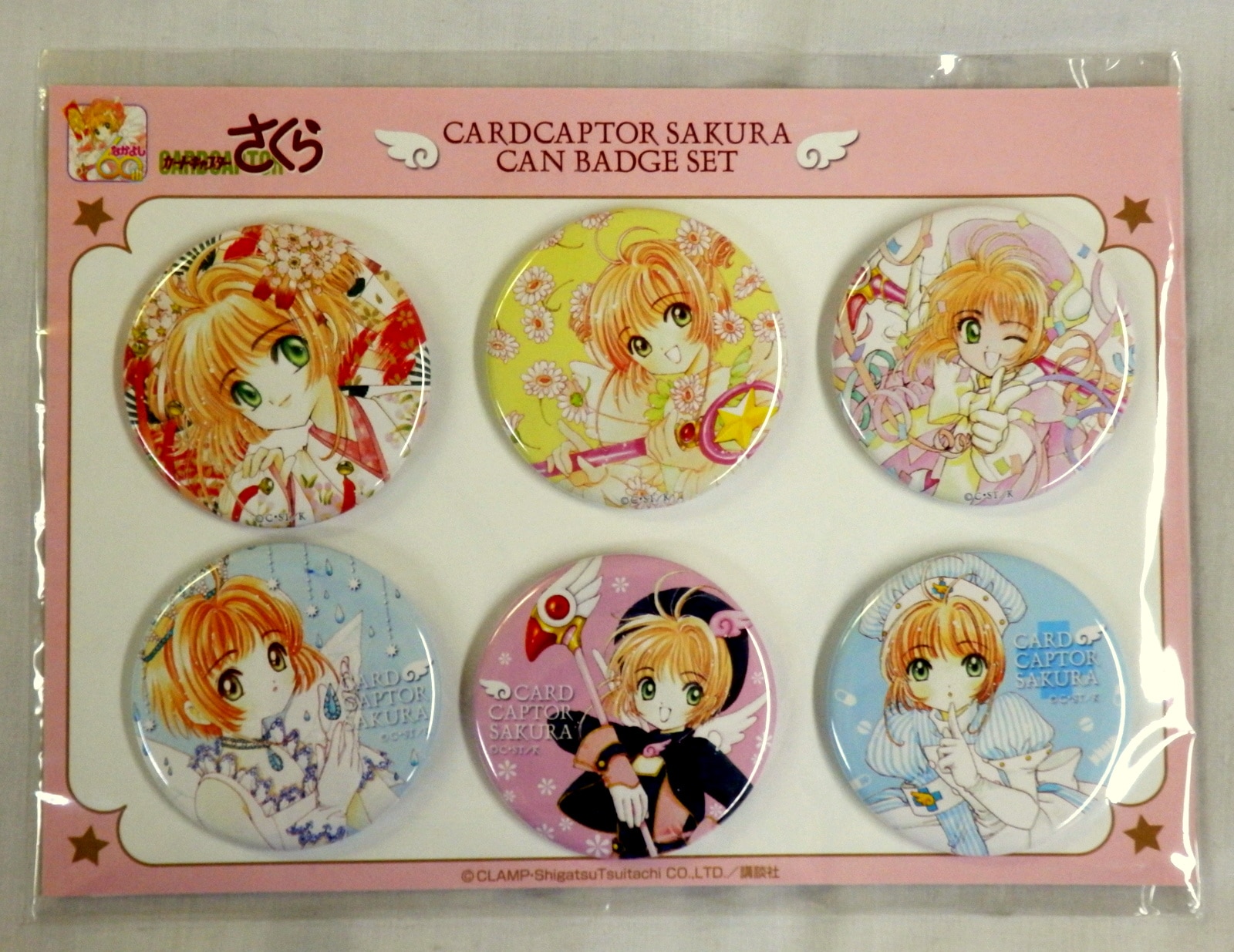カードキャプターさくら 缶バッジ セット アニメジャパン 2015 カード