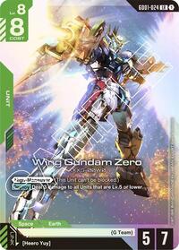 Wing Gundam Zero | Gundam Card Game | MYP Cards