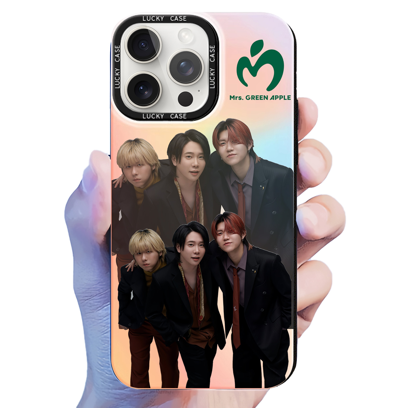 希少 Mrs.GREEN APPLE 防滴ケース メメル 希少 Mrs GREEN APPLE 防滴