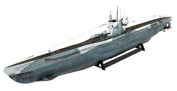 1/72 ドイツ海軍 潜水艦 UボートVIIC /レベル5015/