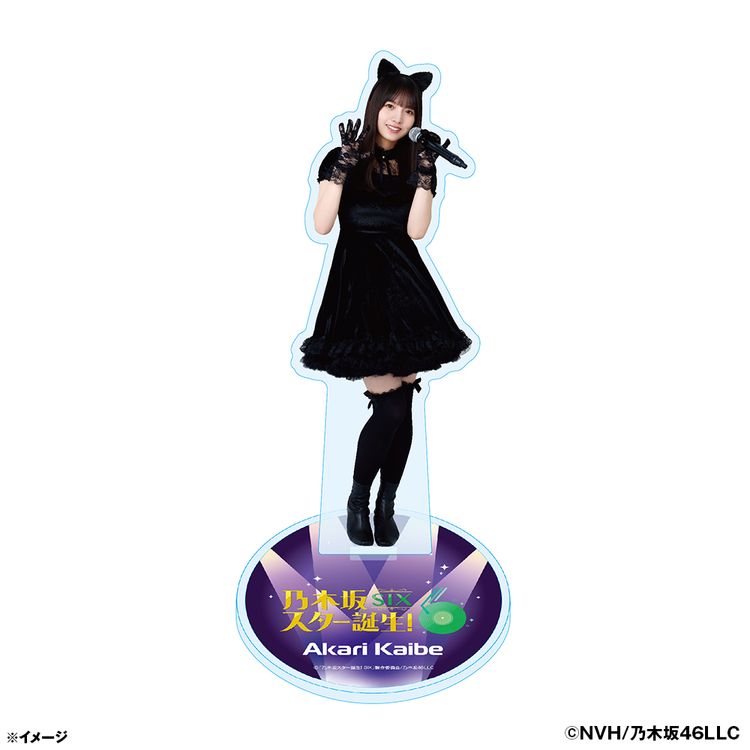 乃木坂スター誕生！SIX LIVE チャーム付きアクリルカラビナ 海邉朱莉
