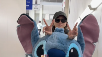 みちょぱがコストコ限定どでかスティッチをゲットした爆笑動画を公開し