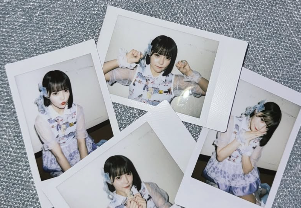 りのまる再び」福山梨乃、チェキ風オフショットでファンに“かわいい