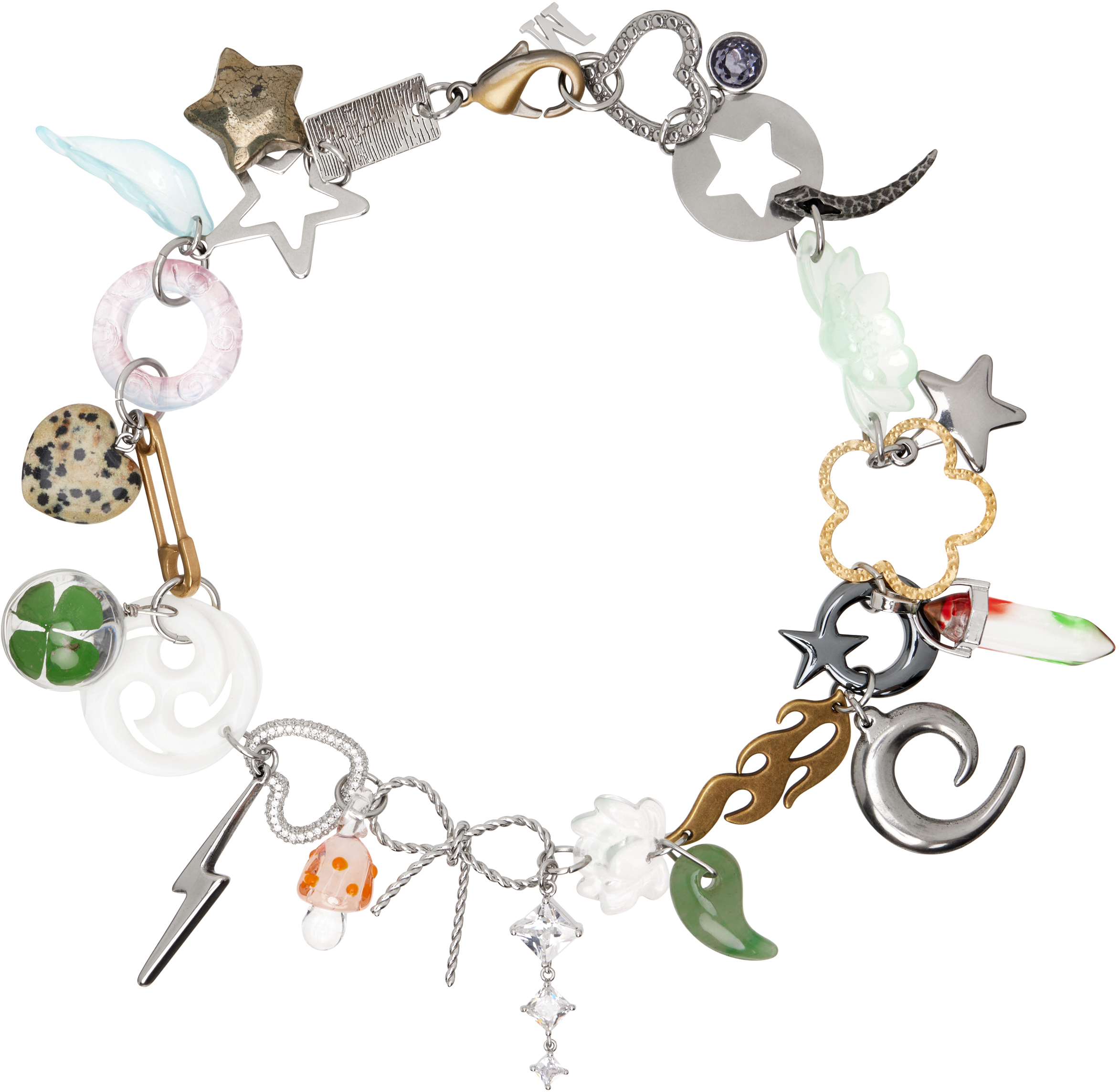 Feisty Charm Bracelet by Marland Backus on Sale
