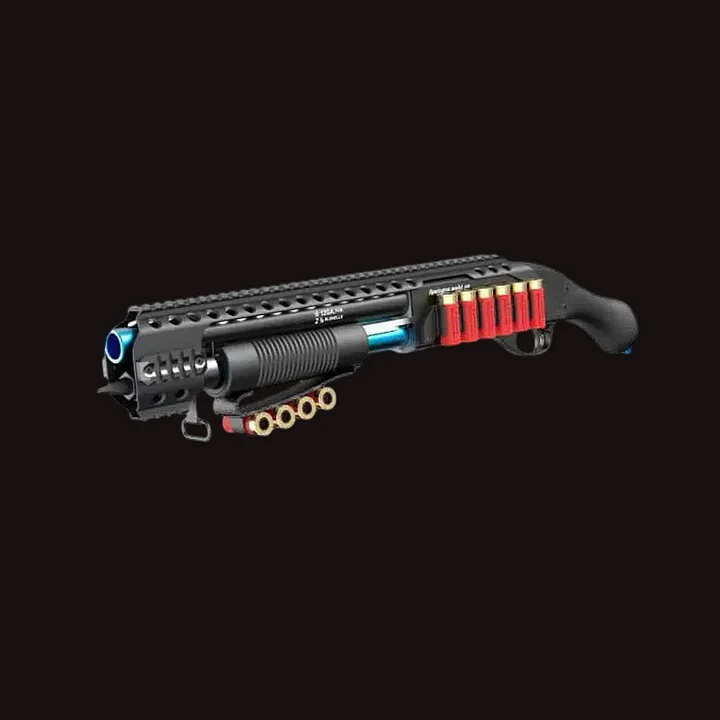 XYL M870P X996 Shorty Shotgun | Shell-Eject Dart & Gel Blaster