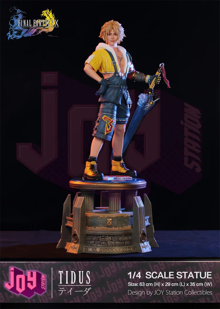 1/4 Scale Tidus with LED - Final Fantasy X Resin Statue - Joy