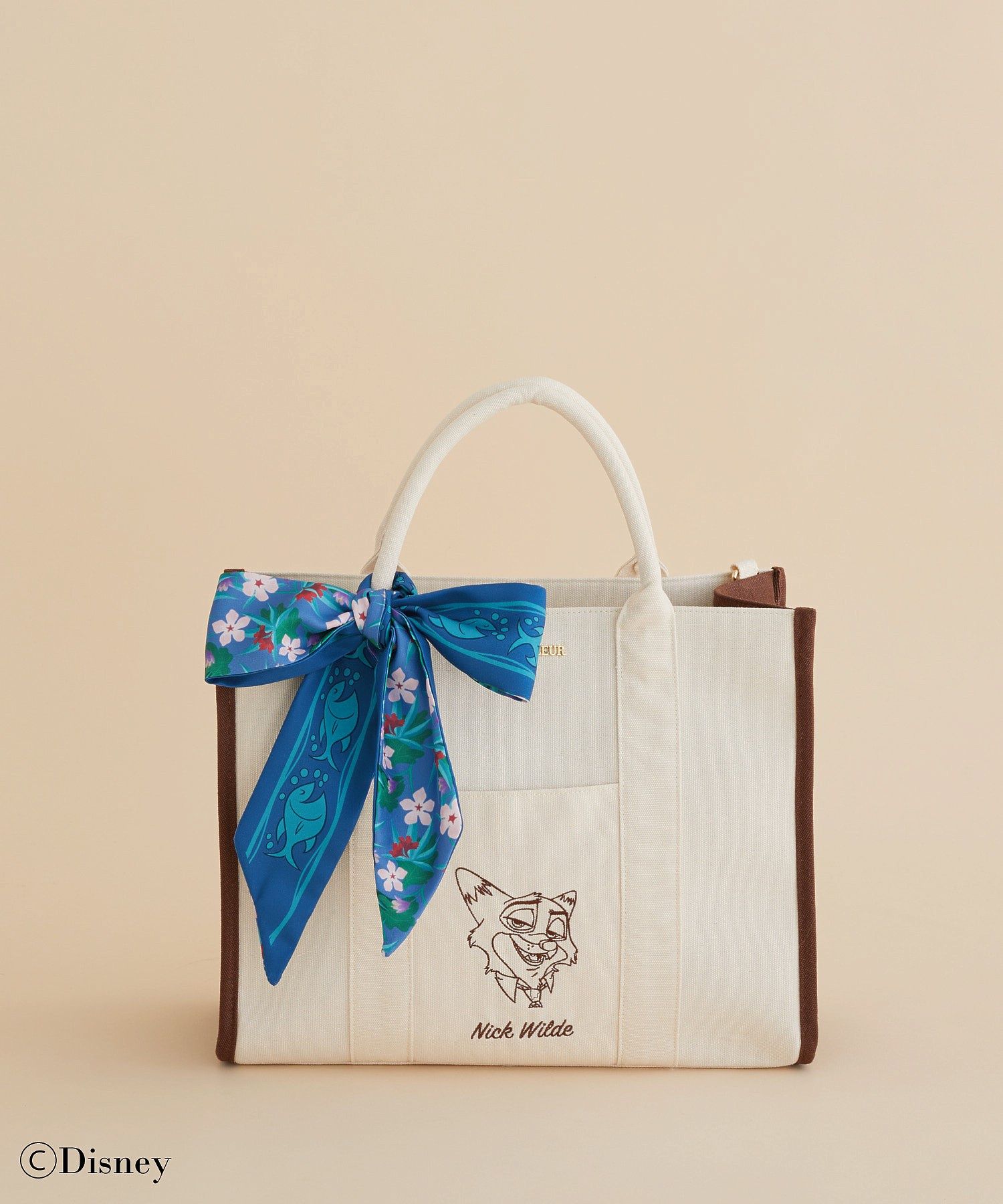 Wonder Museum トートバッグとスカーフセット Wonder Museum トート