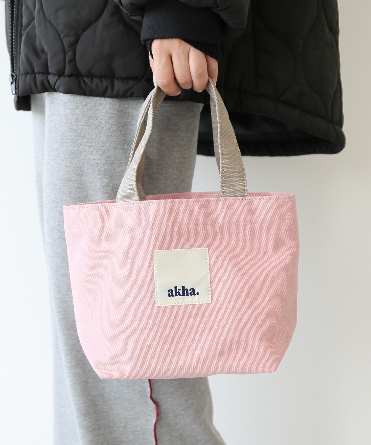 追加】akha. キャンバスランチトート/ミニバッグ/CRAFT STANDARD