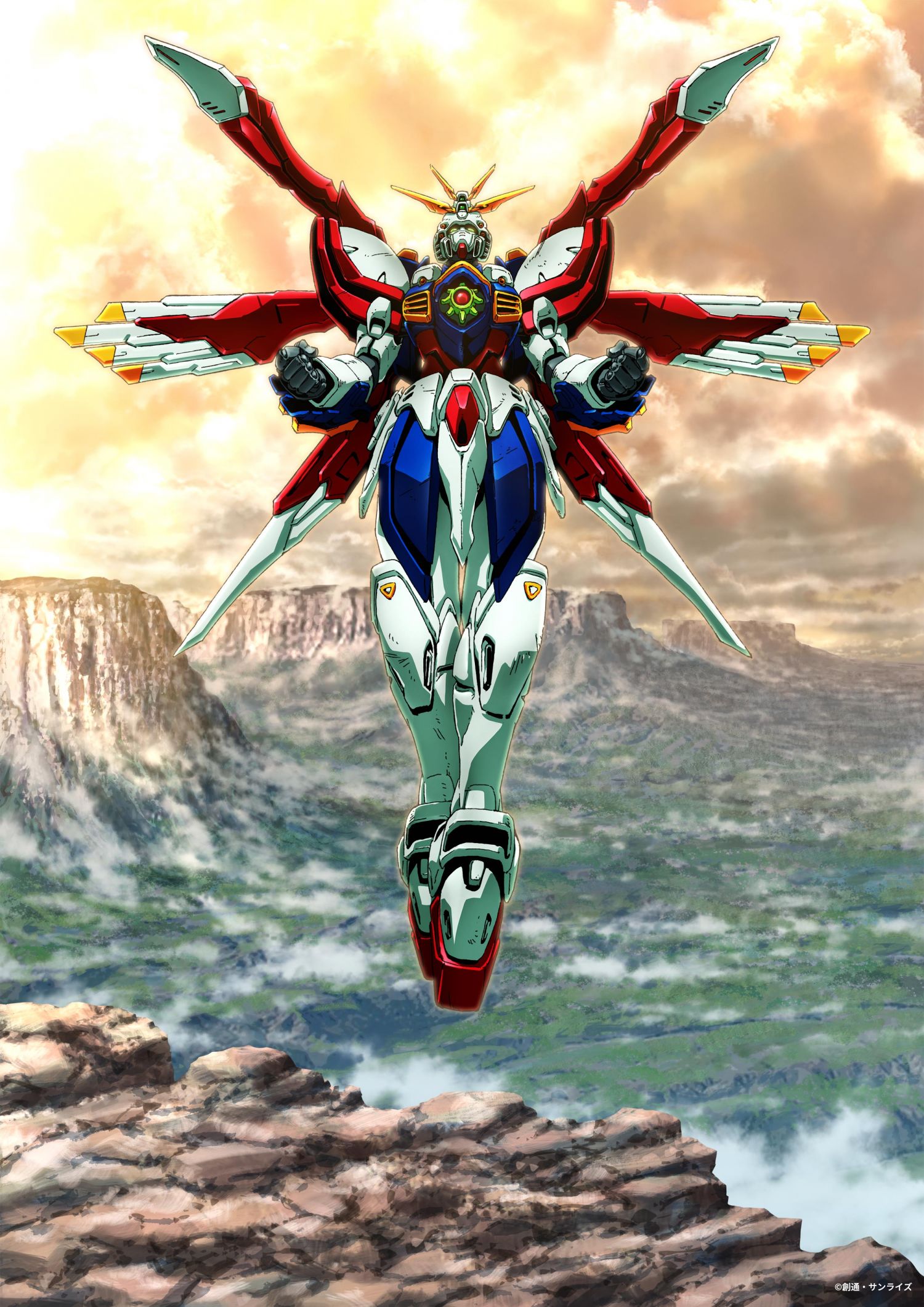 ゴッドガンダム弐(セカンド)のイラストを公開！｜ニュース｜『機動武