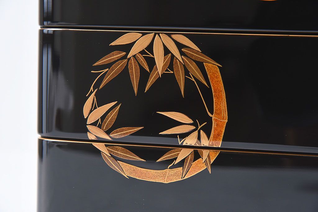 公式】アンティーク家具ラフジュ工房商品詳細ページ輪島塗 花丸蒔絵