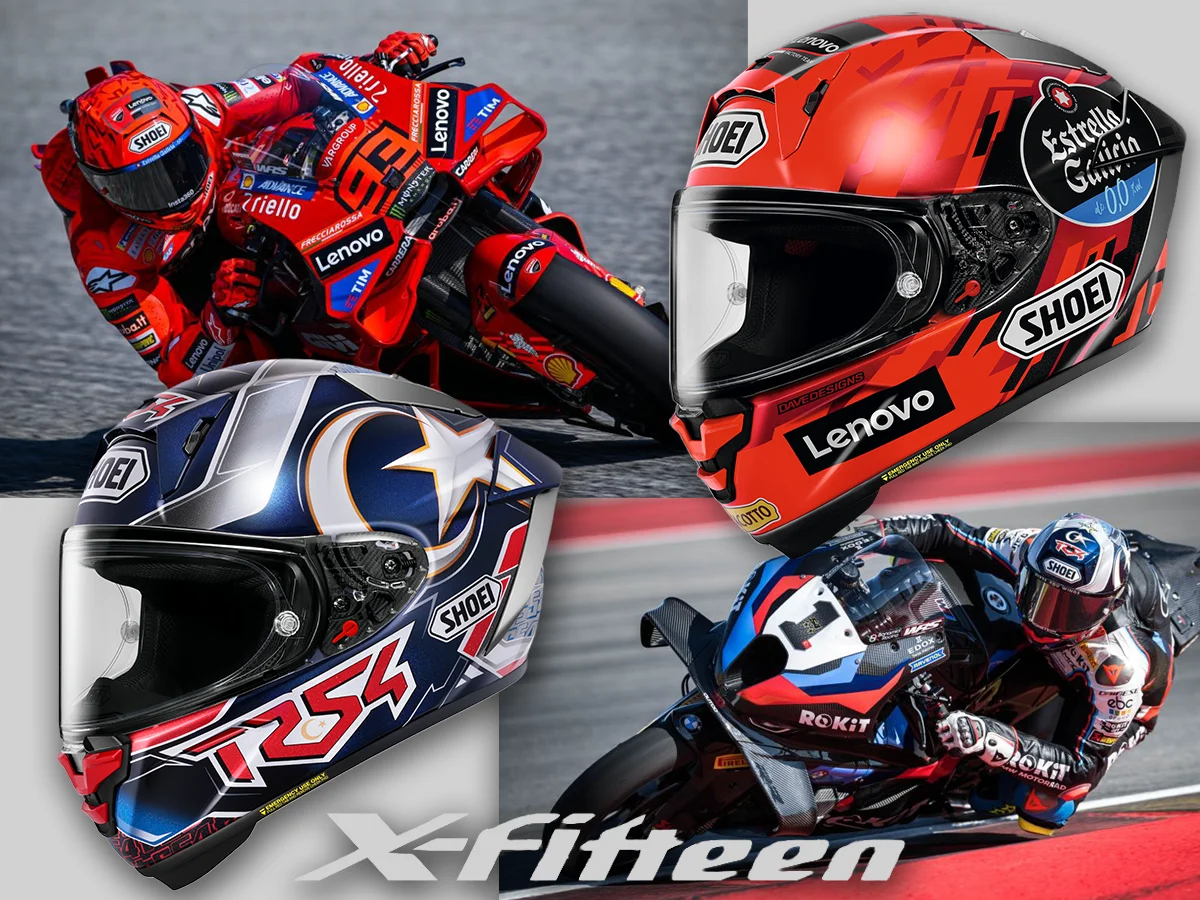 新製品】SHOEIから、2025年度MotoGP&SBKチャンピオンレプリカが同時に