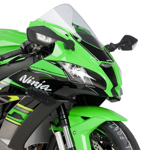 Webike | Puig プーチ サイドダウンフォーススポイラー ZX-10R(9882N