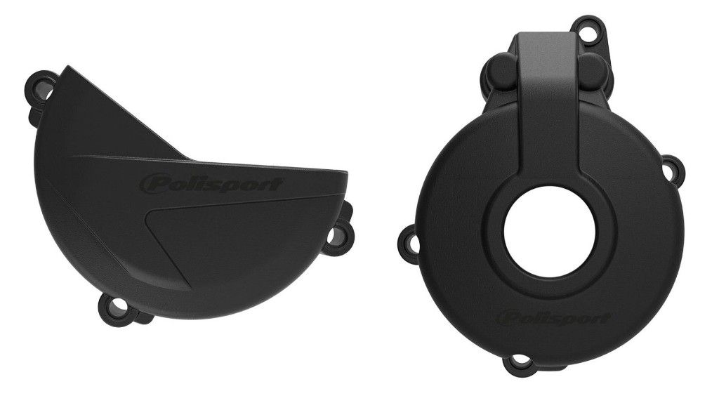 Webike | POLISPORT ポリスポーツ エンジンカバー セット 250SEF(91006