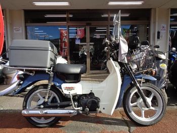 バーディー 50 (4サイクル)/スズキ インジェクションモデル 前カゴ付き