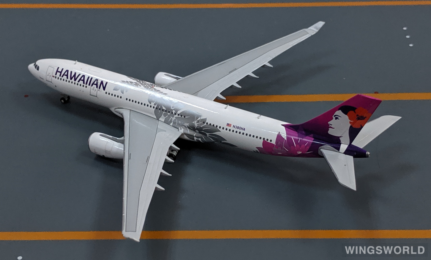 Geminijets 1:400 Airbus A330-200 Hawaiian Airlines 夏威夷航空