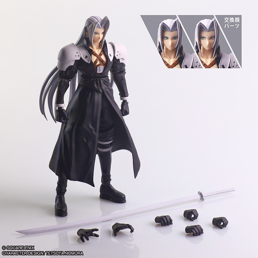 FFVII『STRUCTURE ARTS セフィロス』野村哲也氏デザインの1997年PS版