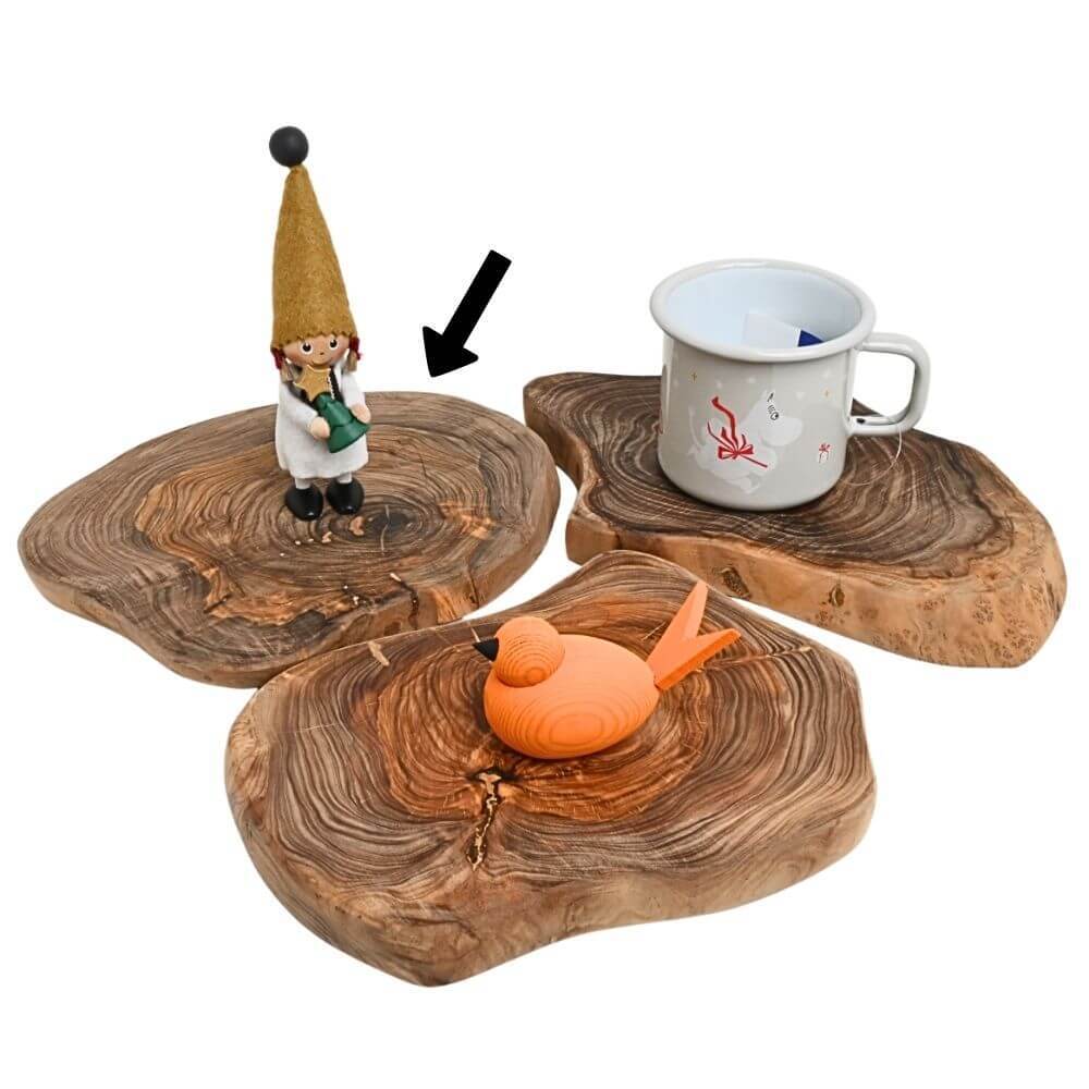 OLIVEWOOD CUTTING BOARD（MULTI）チョコレート (オリーブウッド