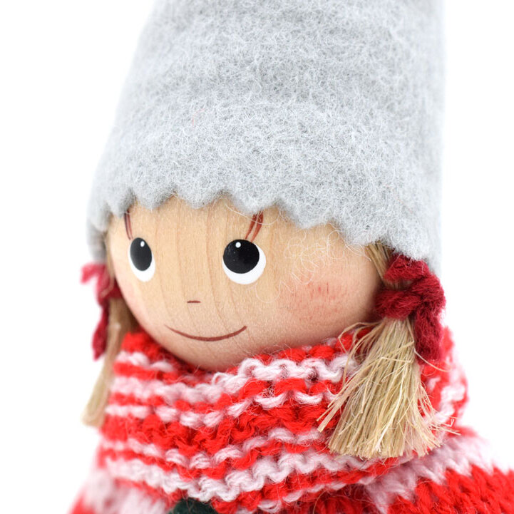 ノルディカニッセ ニットセーター女の子（ツリー） (ノルディカニッセ