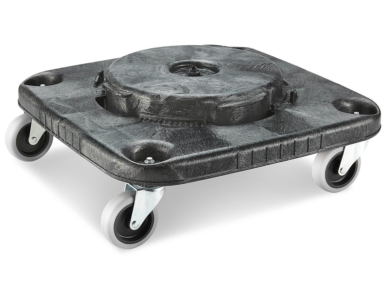 Rubbermaid® Square Brute® Trash Can Dolly H-3498 - ULINE
