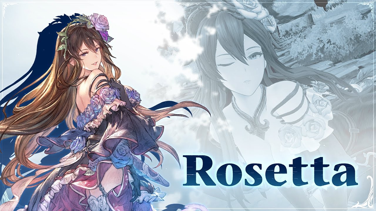 グランブルーファンタジーリリンク ナルメア A2クリアーポスター 開封