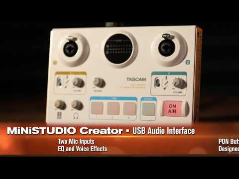 TASCAM MiNiSTUDIO Creator US-42 USB Audio Interface | Sweetwater