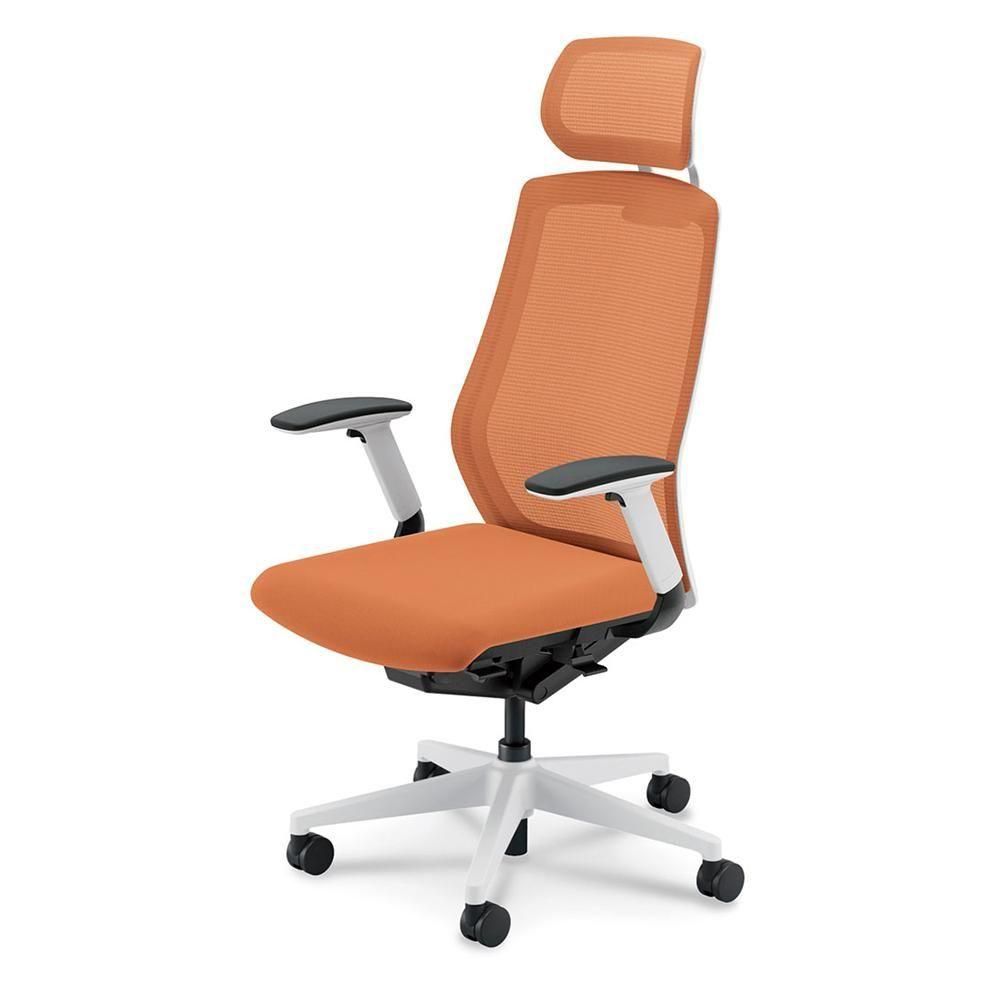ウチダ オフィスチェア 5-362-644/5-362-544 【ヘッドレスト付き