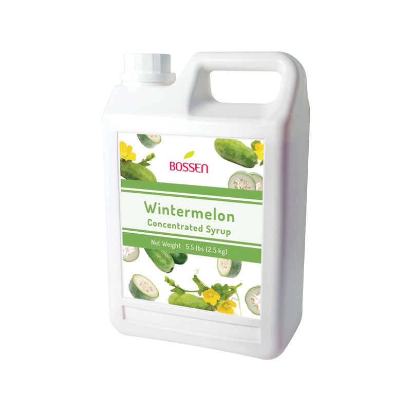 Bossen Wintermelon Syrup 5.5 lb Bottle - Weee!