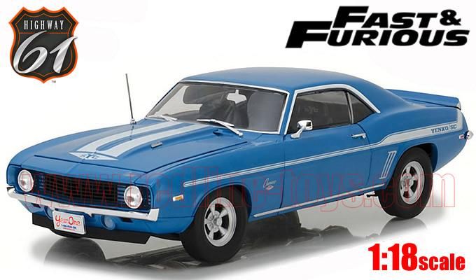 ハイウェイ61 1969 シボレー YENKO カマロ ブルー ”ワイルドスピード