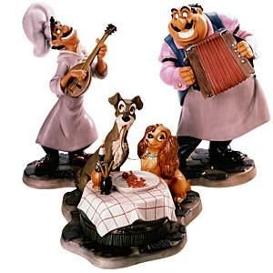 廃盤】 ディズニー わんわん物語 レディとトランプ、トニー