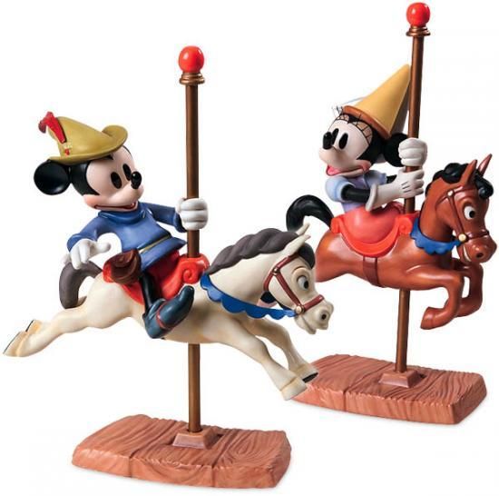 WDCC デズニー クラシック オーナメント 3個 スクルージ伯父 ミニー