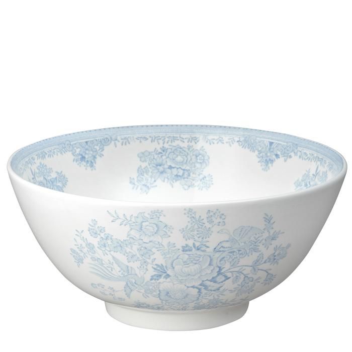 イギリス食器 Burleigh ブルーアジアティックフェザンツ サラダボウルL
