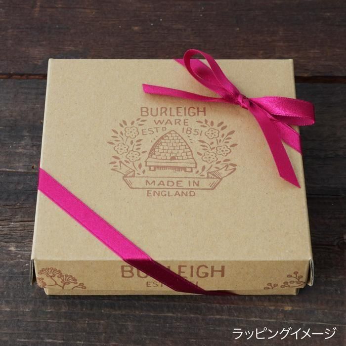 イギリス食器 Burleigh レッドキャリコキャット フルーツプレート