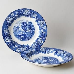 ビンテージプレート2枚セット WOOD & SONS LTD ウッド＆サンズ ENGLISH