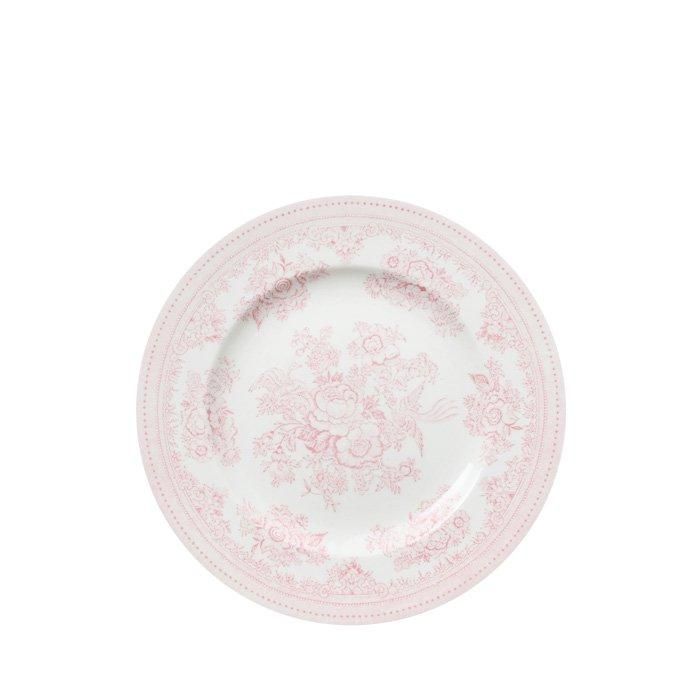 イギリス食器 Burleigh ピンクアジアティックフェザンツ プレートS