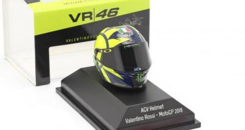ミニチャンプス 399180046 1/8 AGV ヘルメット バレンティーノ・ロッシ