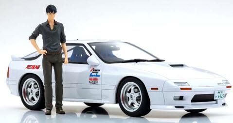 京商 KSR18D03 1/18 新劇場版 頭文字D マツダ サバンナ RX-7 FC3S 高橋