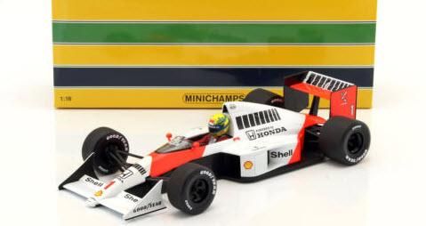 ミニチャンプス 540891801 1/18 マクラーレン・ホンダ MP4/5 (No.1