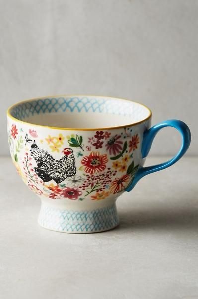 国内在庫）WING & PETAL MUG - ANTHROPOLOGY(アンソロポロジー)専門店
