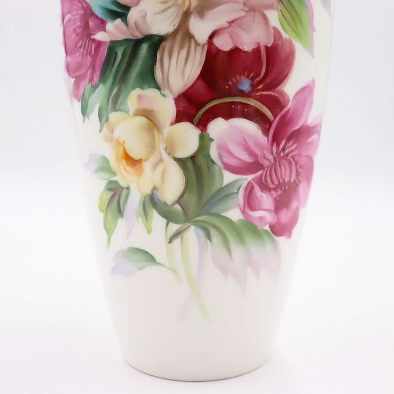 花瓶 花器 日本製 ハンドペイント 昭和15年頃