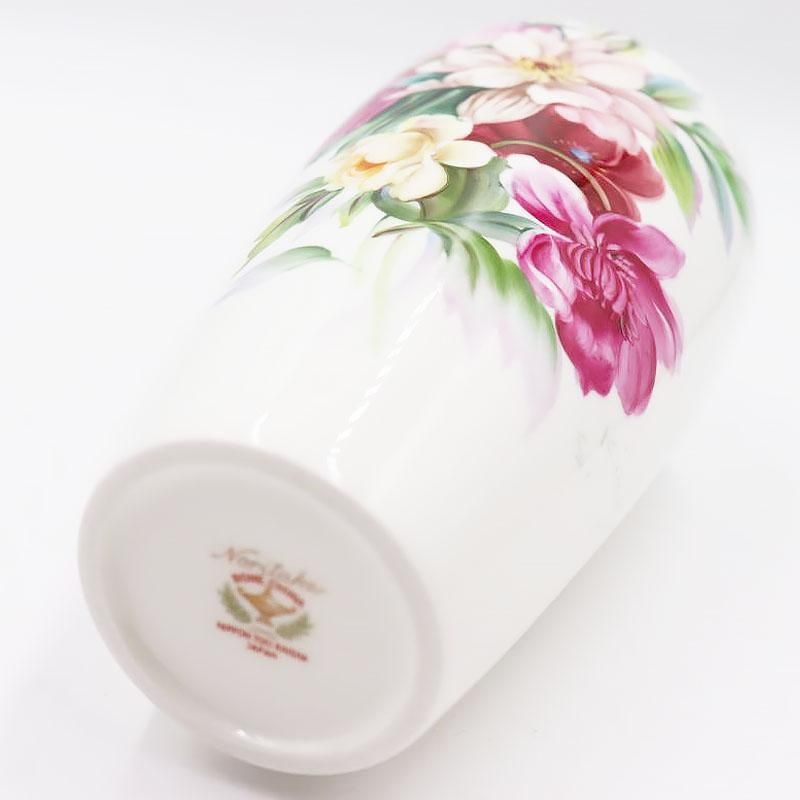 花瓶 花器 日本製 ハンドペイント 昭和15年頃