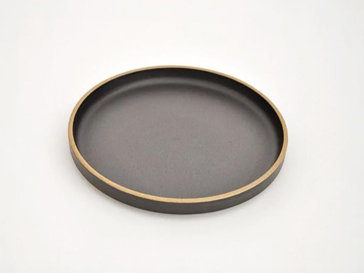 HASAMI PORCELAIN ハサミポーセリン プレート 22cm ブラック 主菜皿